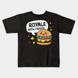 Royale with cheese Kids T-Shirt